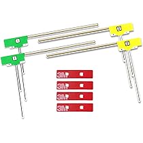 Amazon.co.jp: [Rn1008] フィルムアンテナ カロッツェリア ナビ 左右2